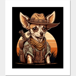 Bounty Hunter Chihuahua Posters and Art